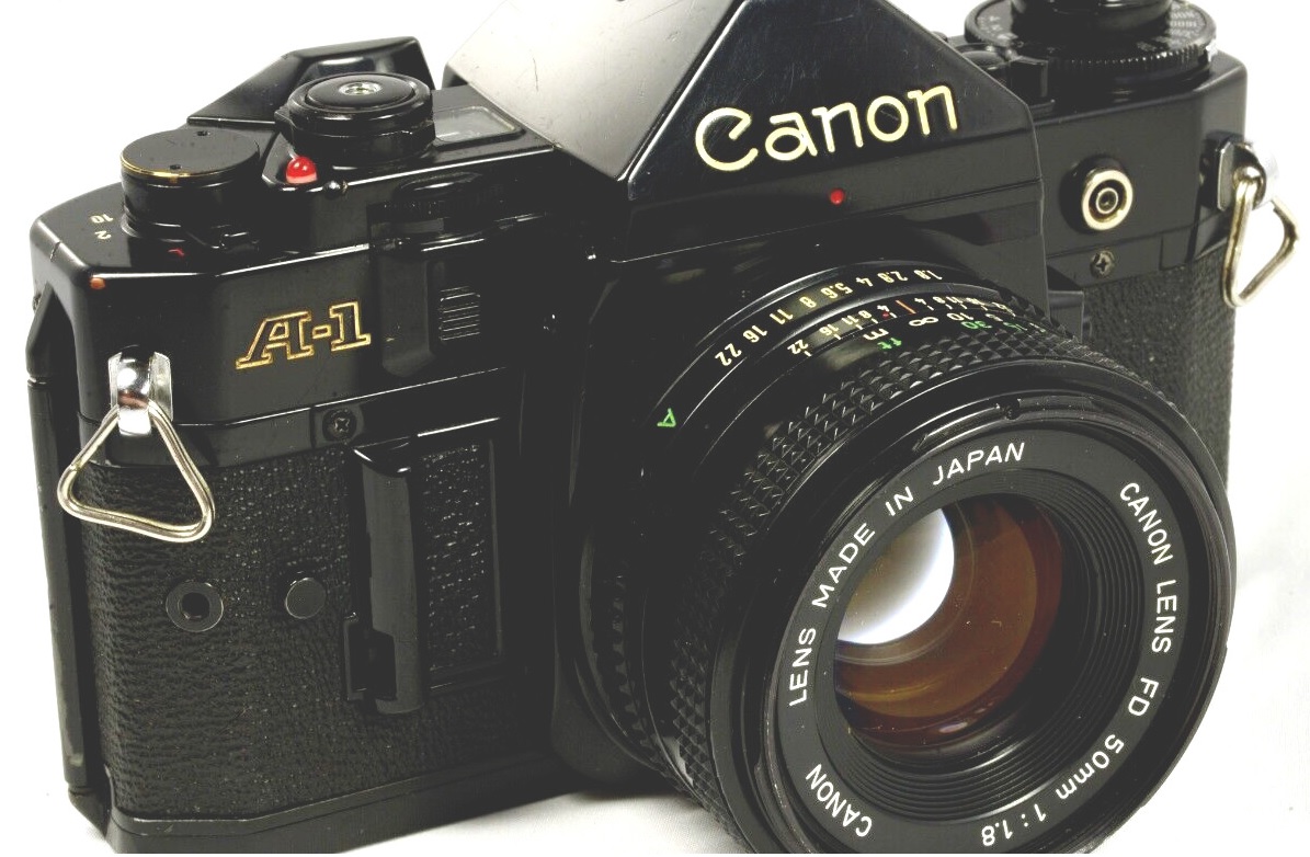 aparat analogowy canon a-1